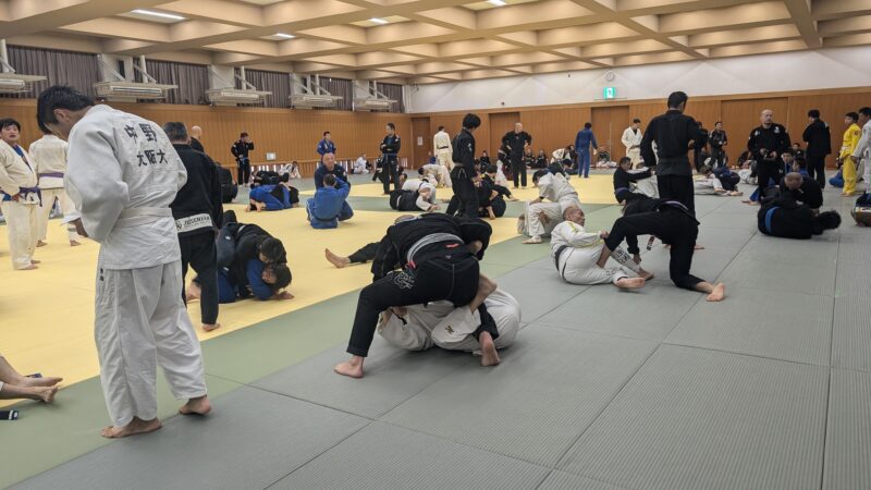 「柔術で充実」練習会@武道館ひびき　2024年 ブラジリアン柔術 BJJ